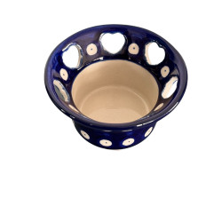 Świecznik tealight Kropka dek. 70A Ceramika Artystyczna