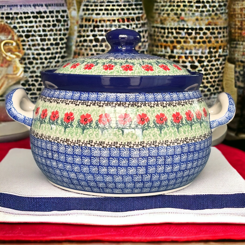 Waza na zupę Maki 3 L dek. 1916 Ceramika Artystyczna