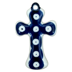 Krzyż, krzyżyk mały 8 cm dek. 70A Ceramika Artystyczna